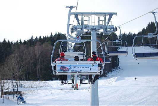Skiareál Lipno - Branding lanových drah
