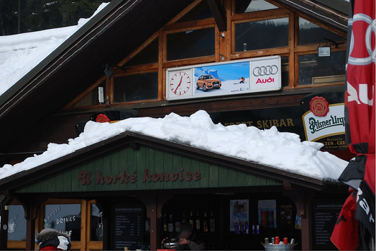 Nástupní informační systém - reklama