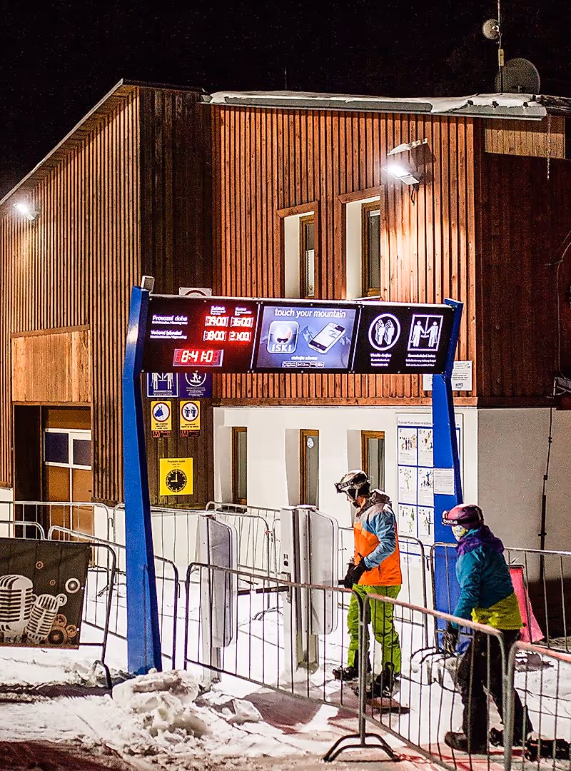 Entry information system
