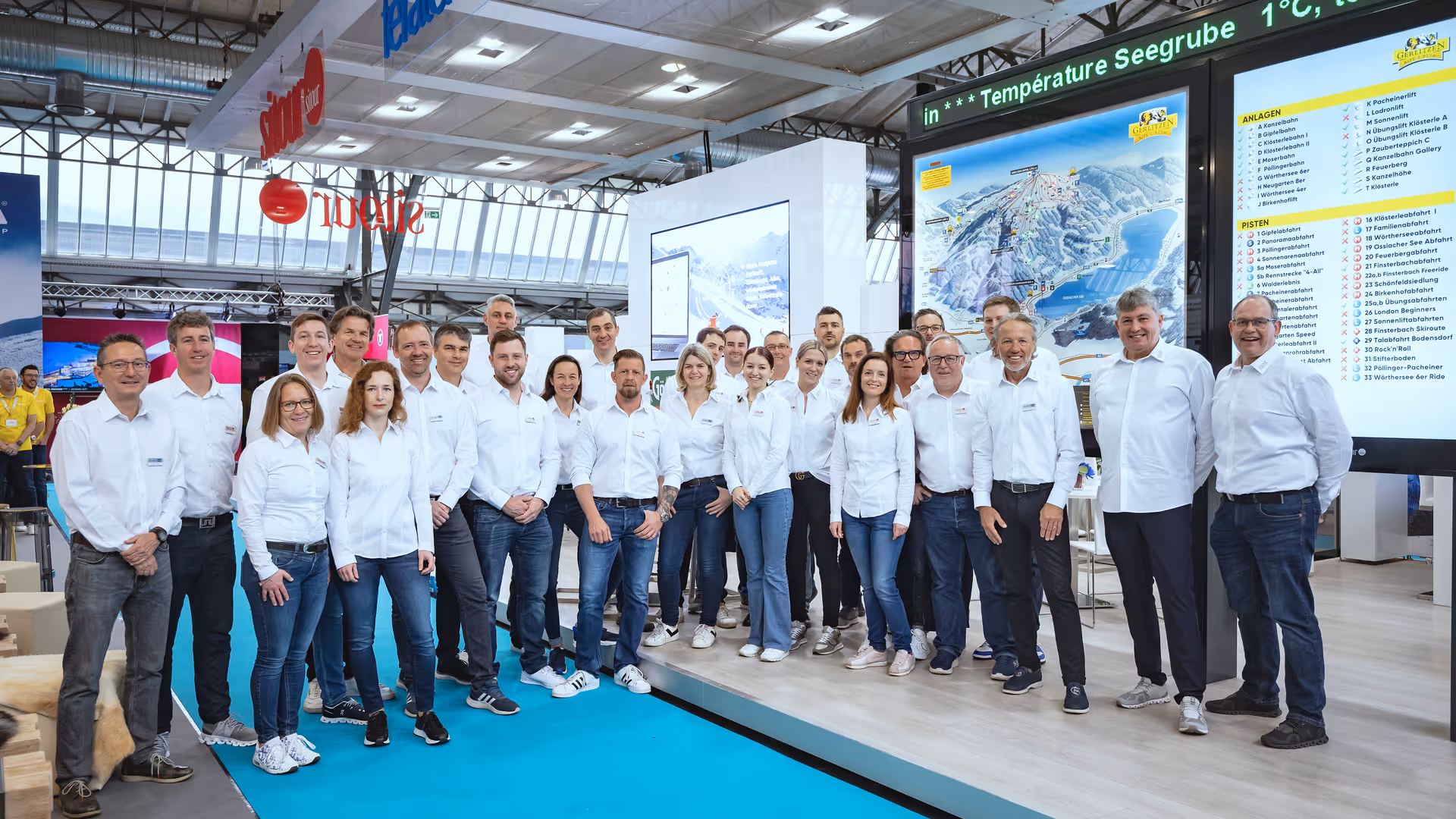 sitour / feratel team at Interalpin 2023