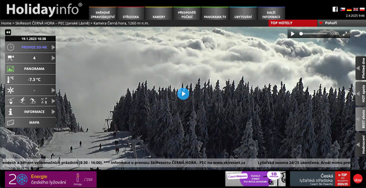 Panoramatická kamera - Holidayinfo.cz