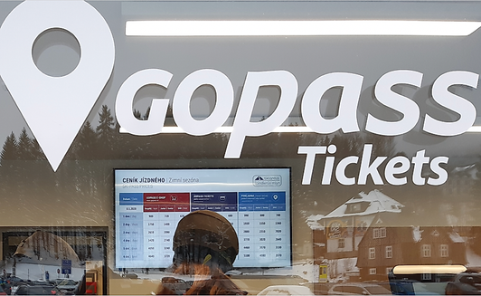 Indoor Digital Signage - špindl