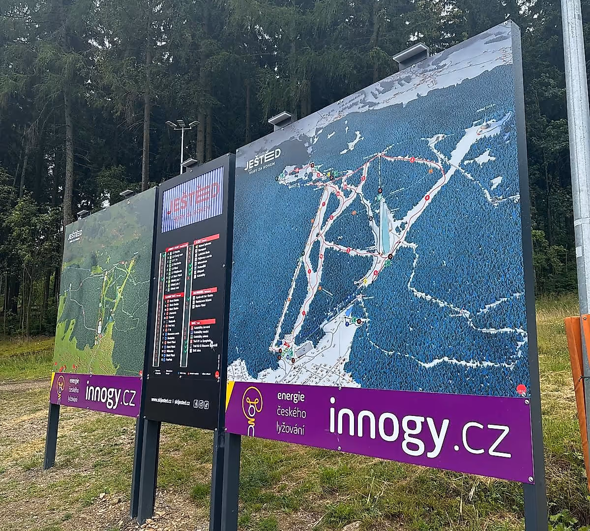 Our new modern technology at Jested. Great cooperation @skijested.cz 
