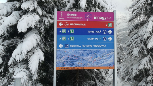 Orientační systémy - reklama