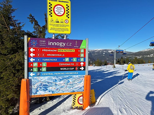 Orientační systémy - reklama