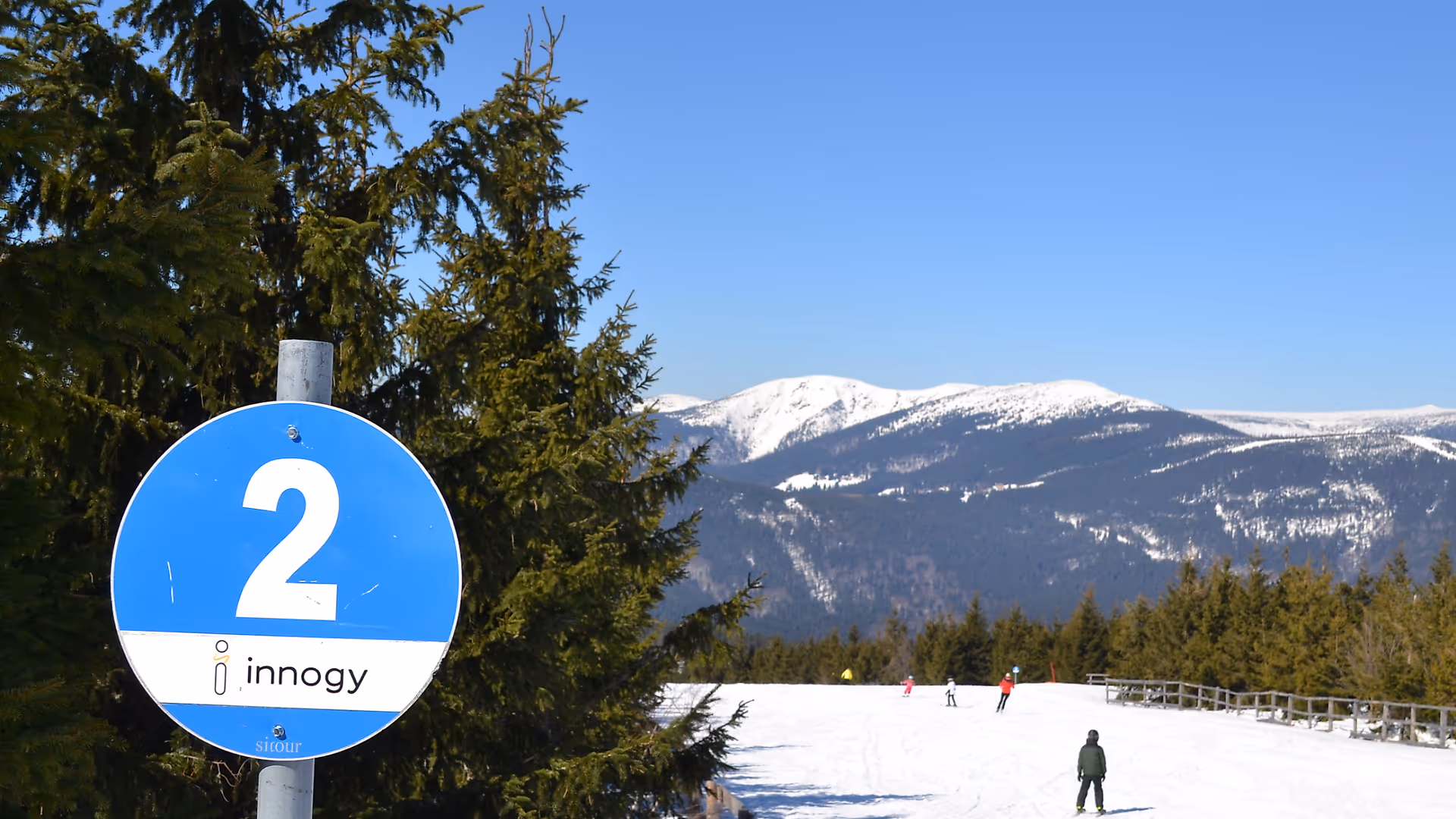 Špindlerův Mlýn Ski Resort - Ski slope markings