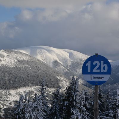 SkiResort Černá Hora - Pec/ Značení sjezdovek